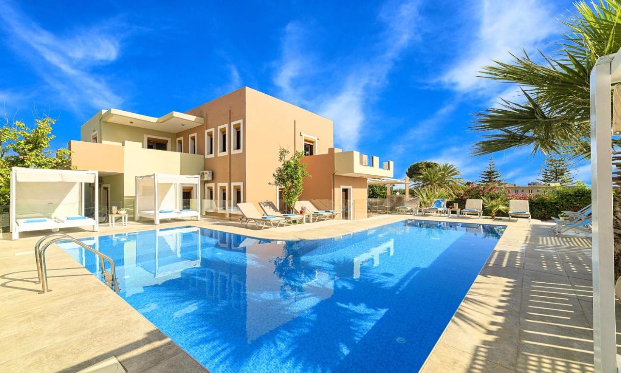 Island Villa Heated Pool Georgioupoli Exteriér fotografie