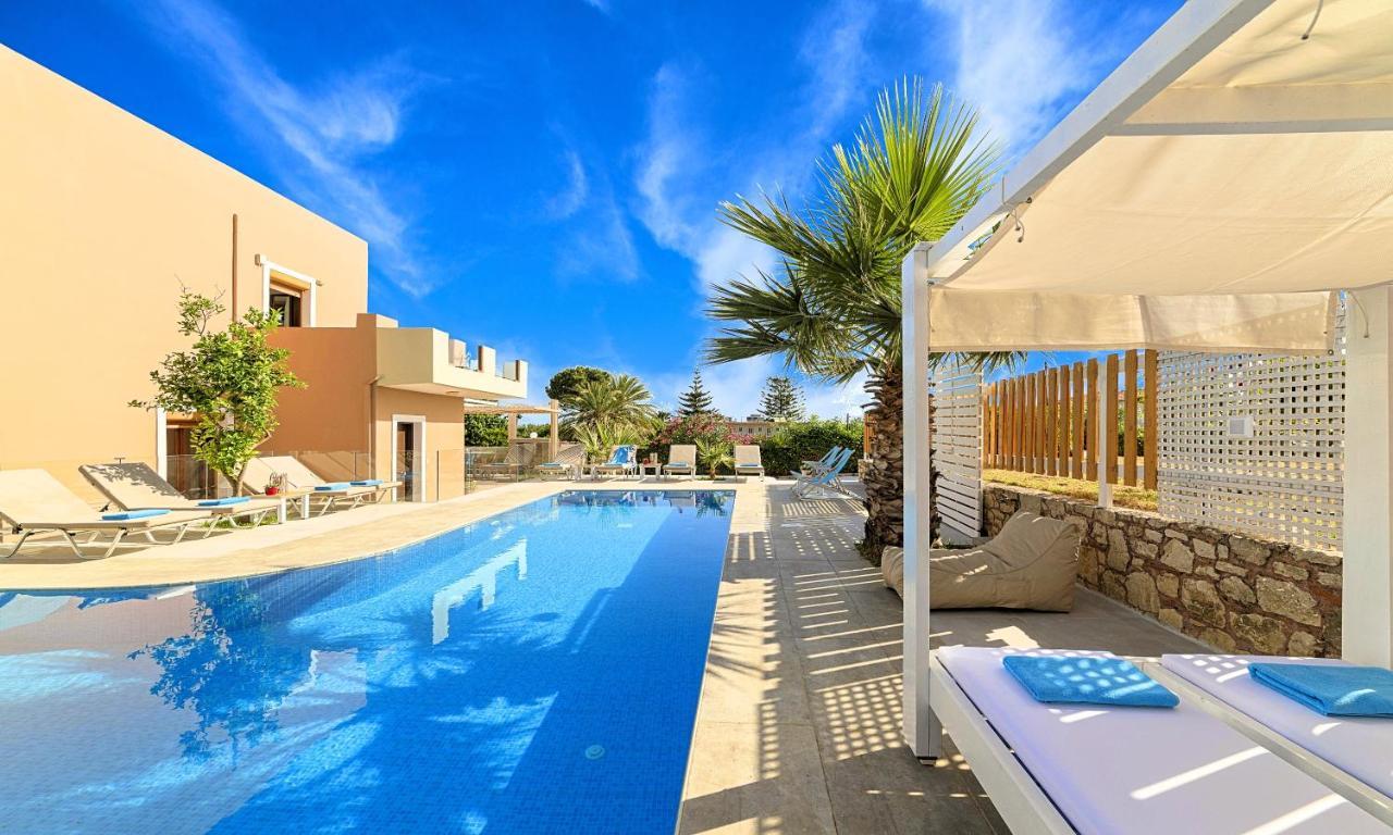 Island Villa Heated Pool Georgioupoli Exteriér fotografie